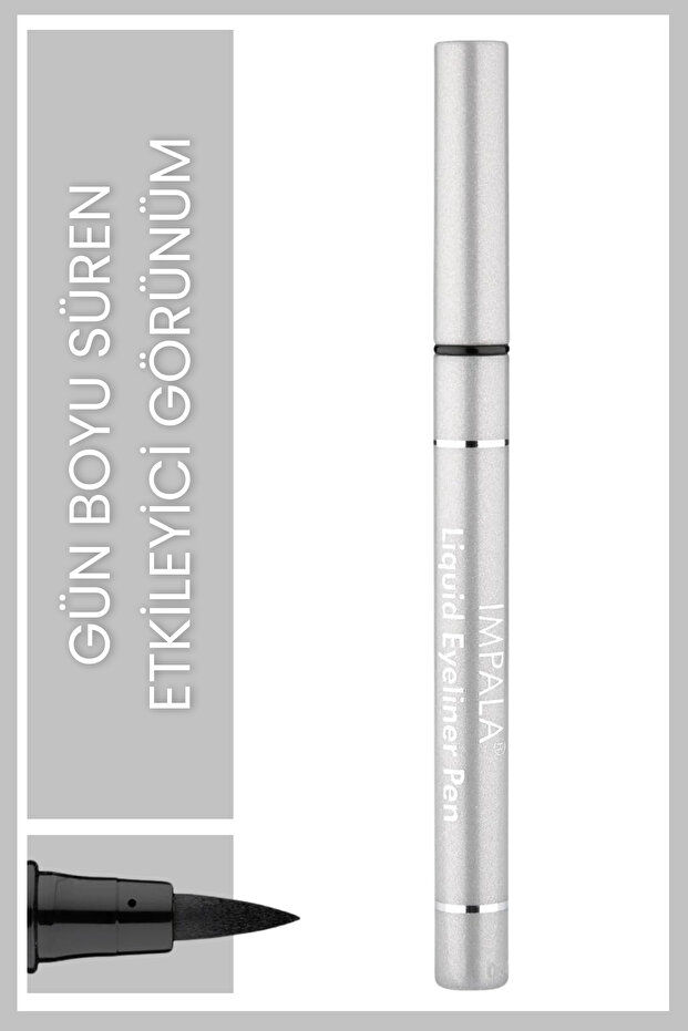 Eyeliner - Liquid Eyeliner Pen(Extra siyah-deep black) - 1