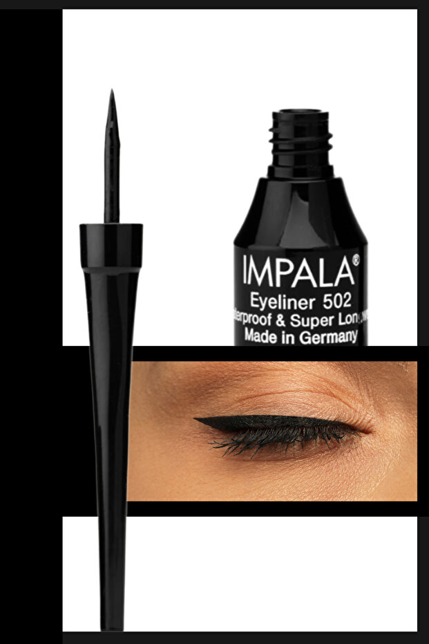 Eyeliner - Eyeliner 502(Extra siyah-deep black) - 3