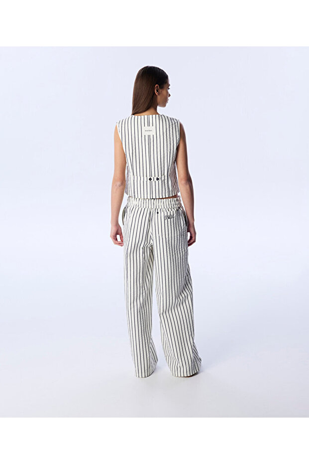 ÇİZGİ DESEN YELEK - 6