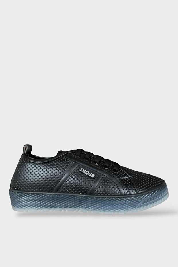 Lace-up Women's Sneakers BLACK