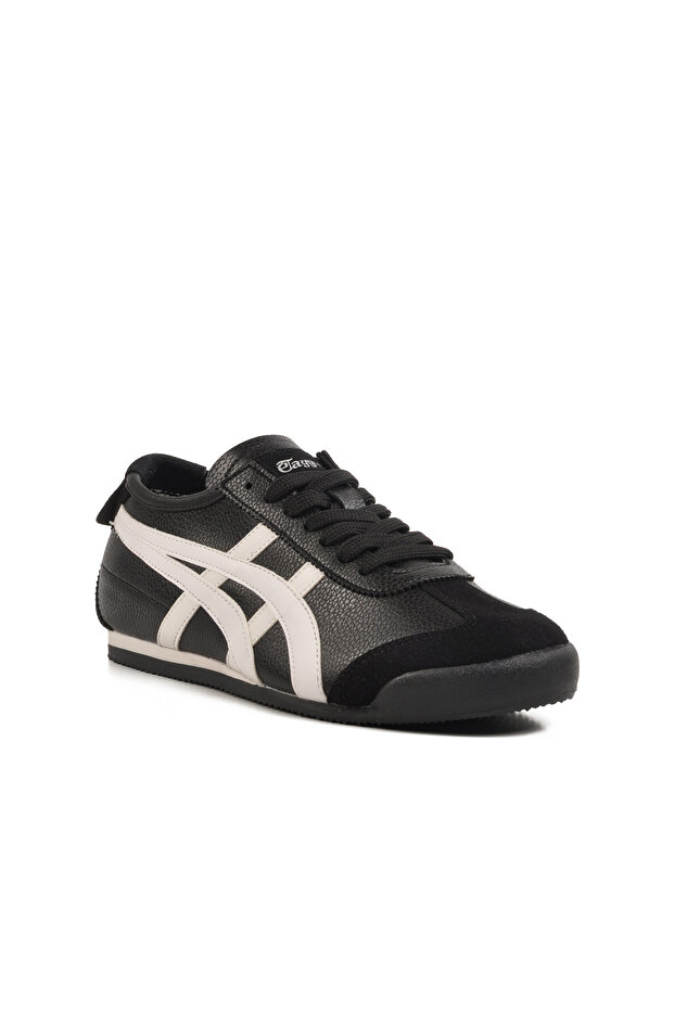 Black-White Lightweight Men's Sports Shoes E-2057 m