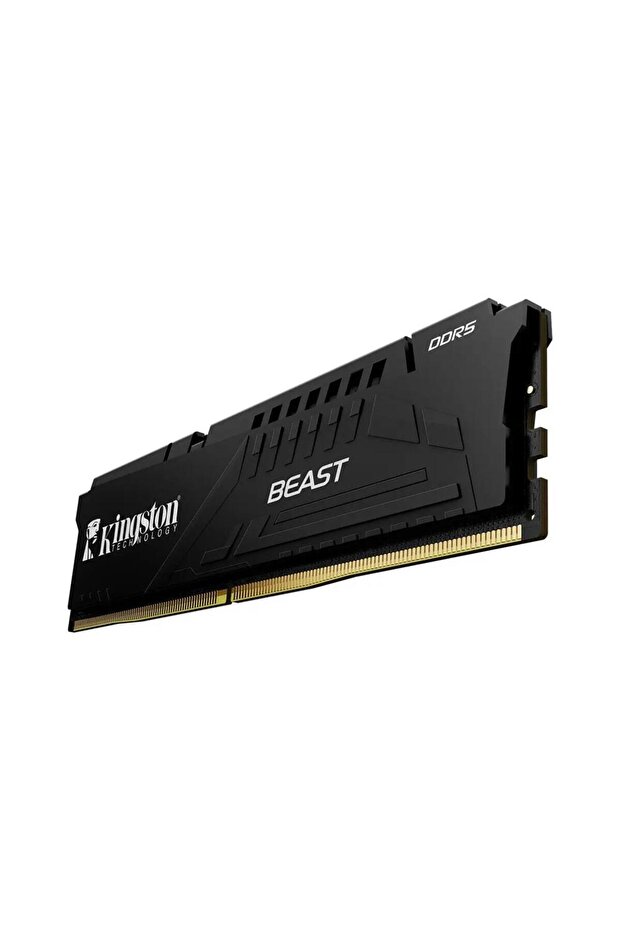 Kingston Data-Ex972 Beast Kf556C36Bbe-16Tr 16Gb (1X16Gb) Ddr5 5600Mhz Cl36 Black Gaming Ram (Memory)