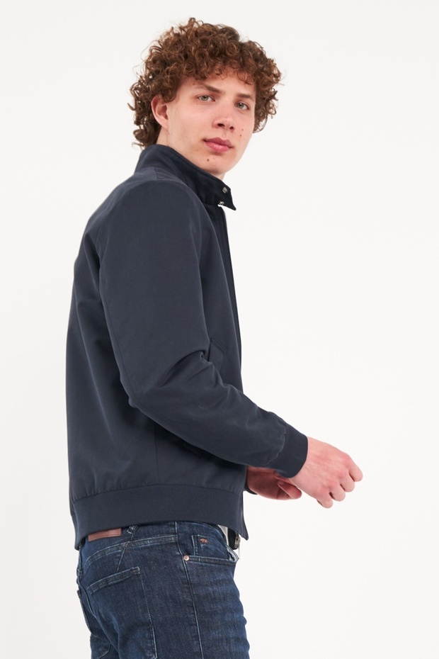 Men's solid color jacket - 5