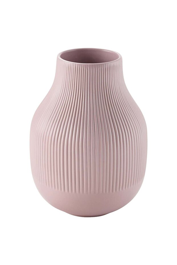 GRADVIS Vase, pink, 21 cm