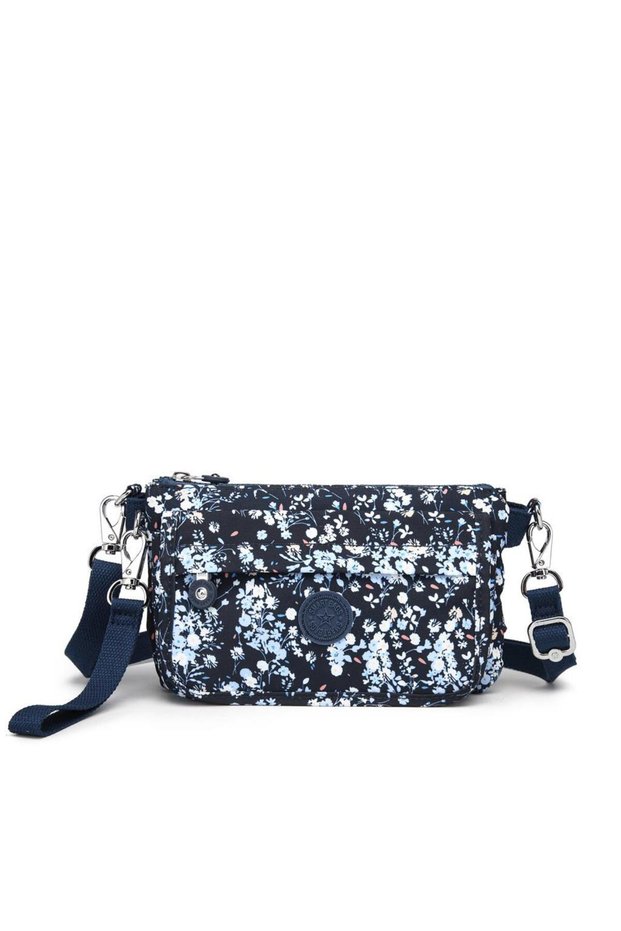 Small Size Crinkle Fabric Women's Messenger Bag Smart Bags 1191
