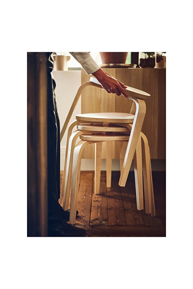 KYRRE Stool, Birch - 6
