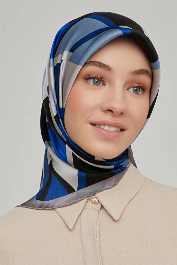 Silk Twill Scarf 8664d