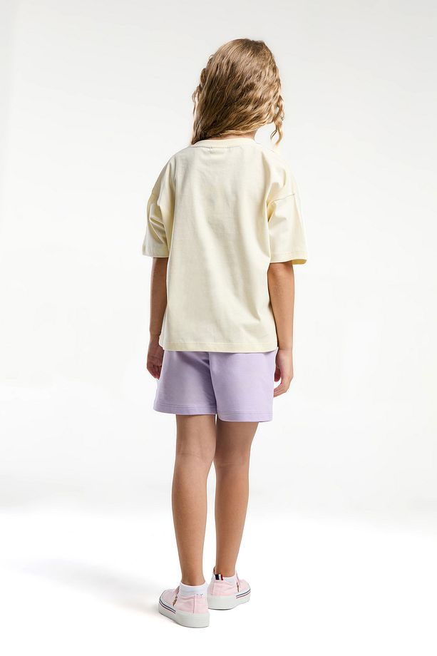 Kız Çocuk Sarı Şortlu Pijama Takımı 50312575-vr044 - 4