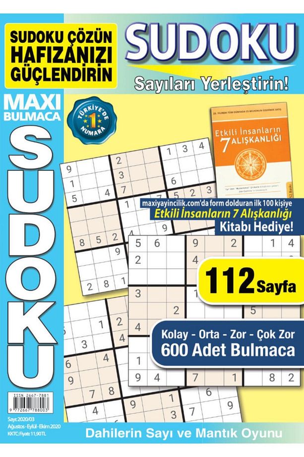 Bulmaca Sudoku 003 - 1