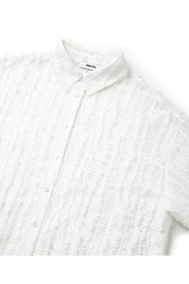 Püsküllü gömlek - 4