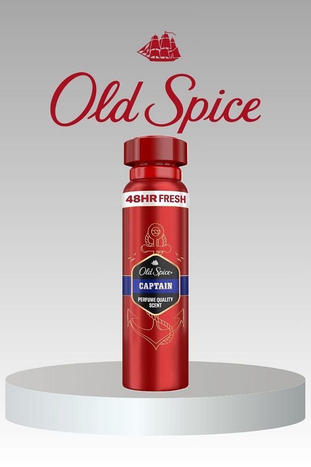 Captain Erkekler Için Sprey Vücut Deodorantı 150 ml - 1
