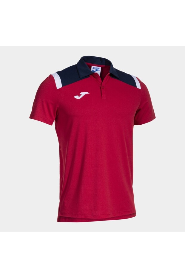 Toledo Red Polo Neck T-Shirt 103736.603