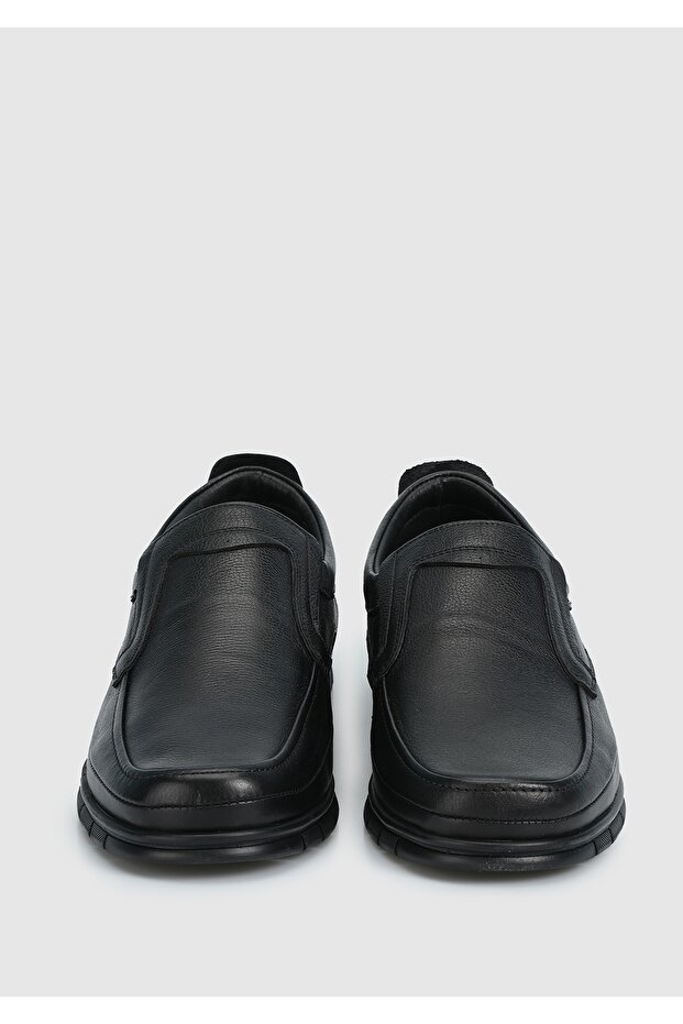 Siyah Deri Erkek Ayakkabı - 3
