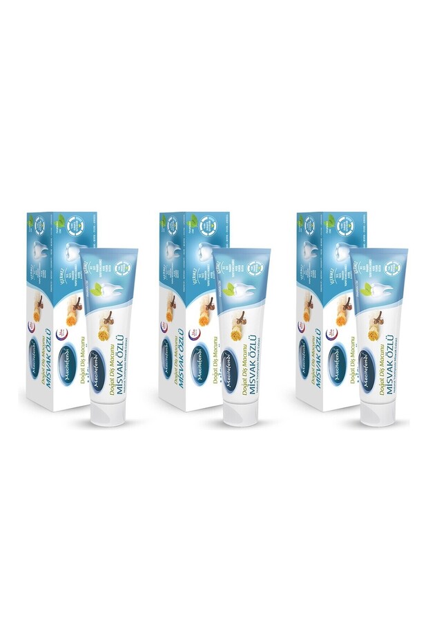 Miswak Extract Natural Toothpaste 75 ml 3 pcs - 1
