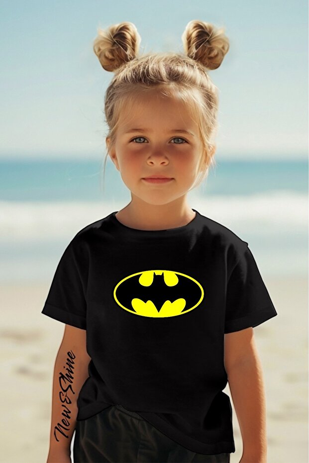 Batman Printed Oversize Kids T-Shirt