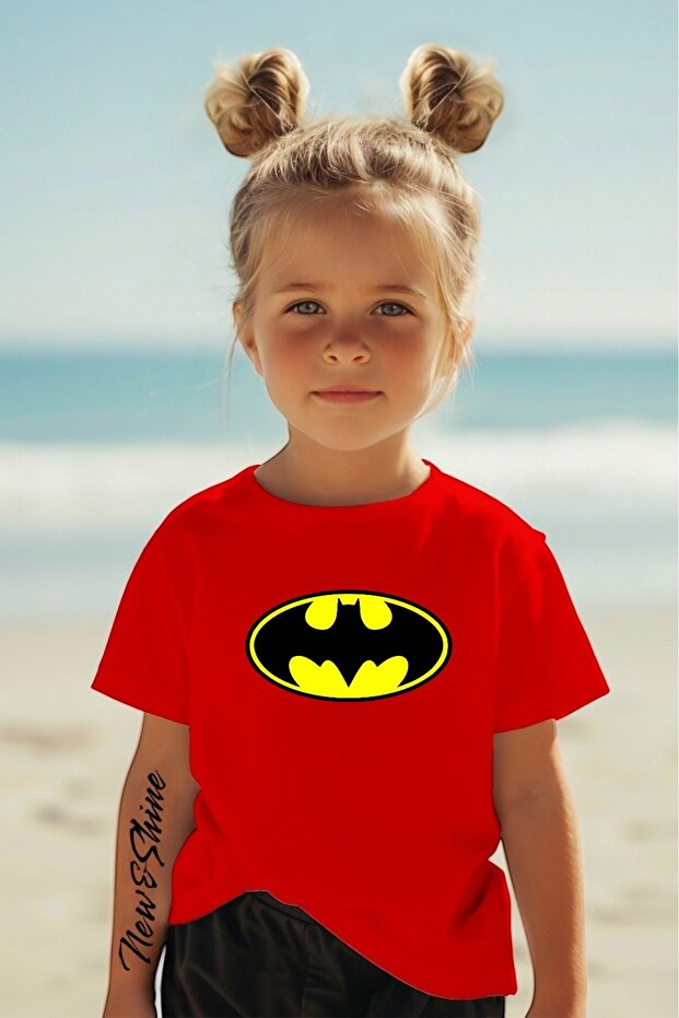 Batman Printed Oversize Kids T-Shirt