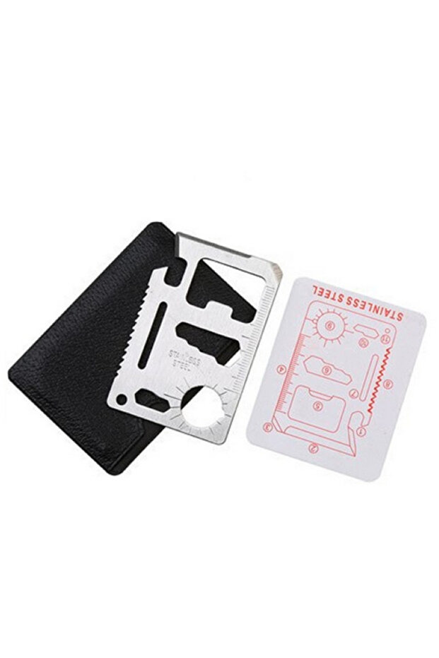 بطاقة أدوات متعددة من الفولاذ المقاوم للصدأ - 2