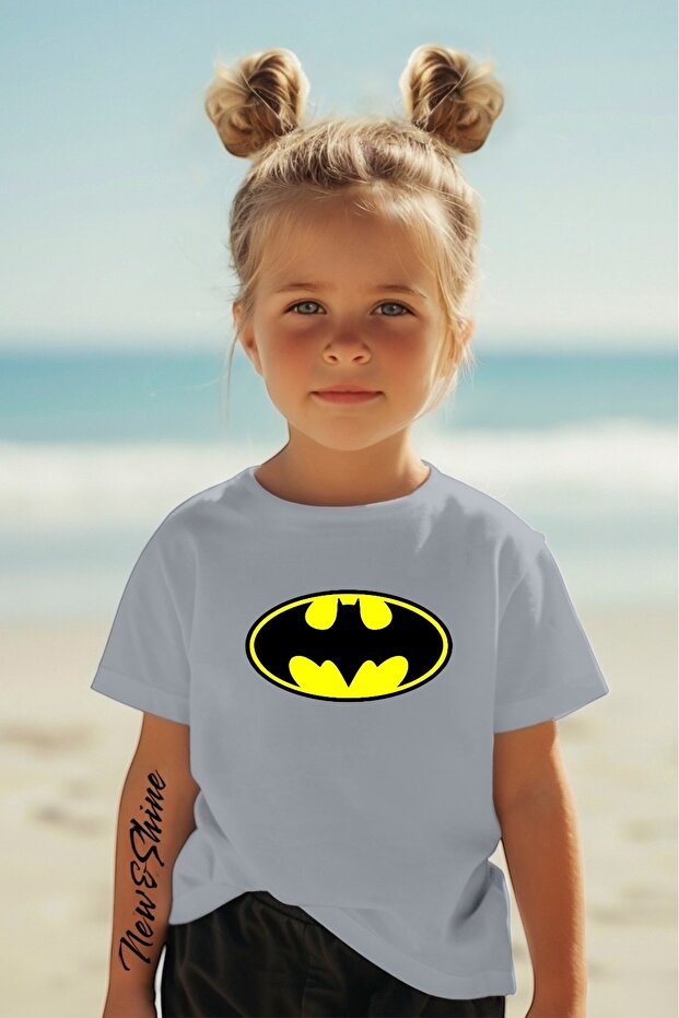 Batman Printed Oversize Kids T-Shirt
