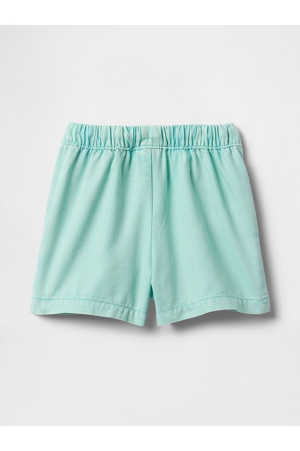 Kız Bebek Mavi UltraSoft Pull-On Şort - 3