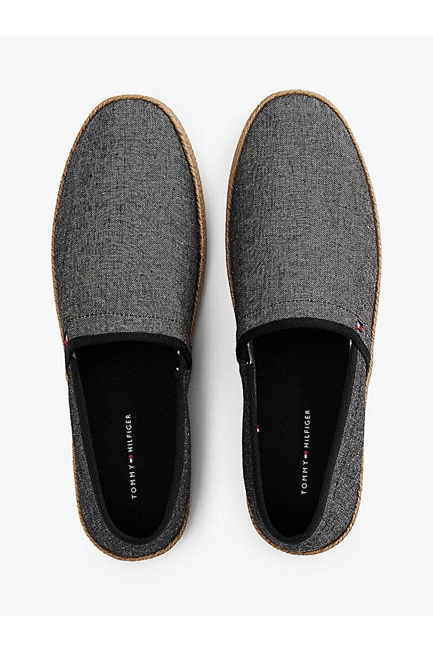 Linen Chambray Espadrilles - 3