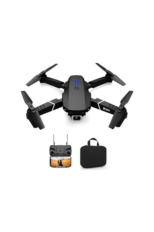 DRONE E88 Pro Yarış Drone ile 1080P Hd Çift Kamera Profesyonel Uzun Mesafe Drones Mini Akıllı Konum - 1