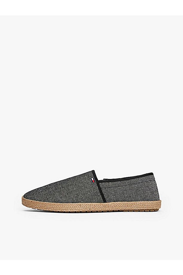 Linen Chambray Espadrilles - 7
