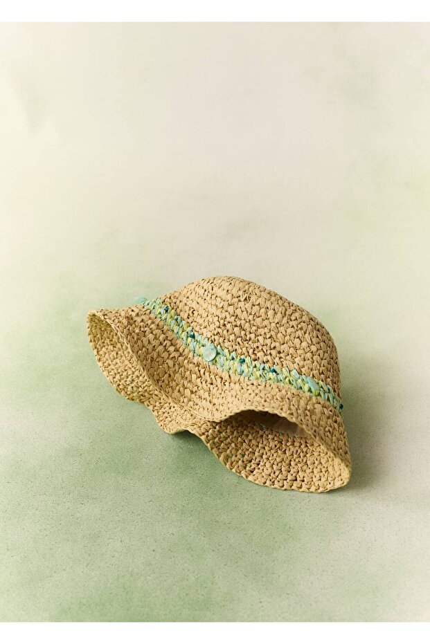 Raffia-Perlenhut - 4