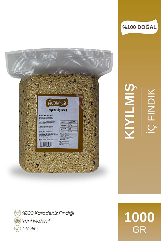Kıyılmış Iç Fındık 1000gr