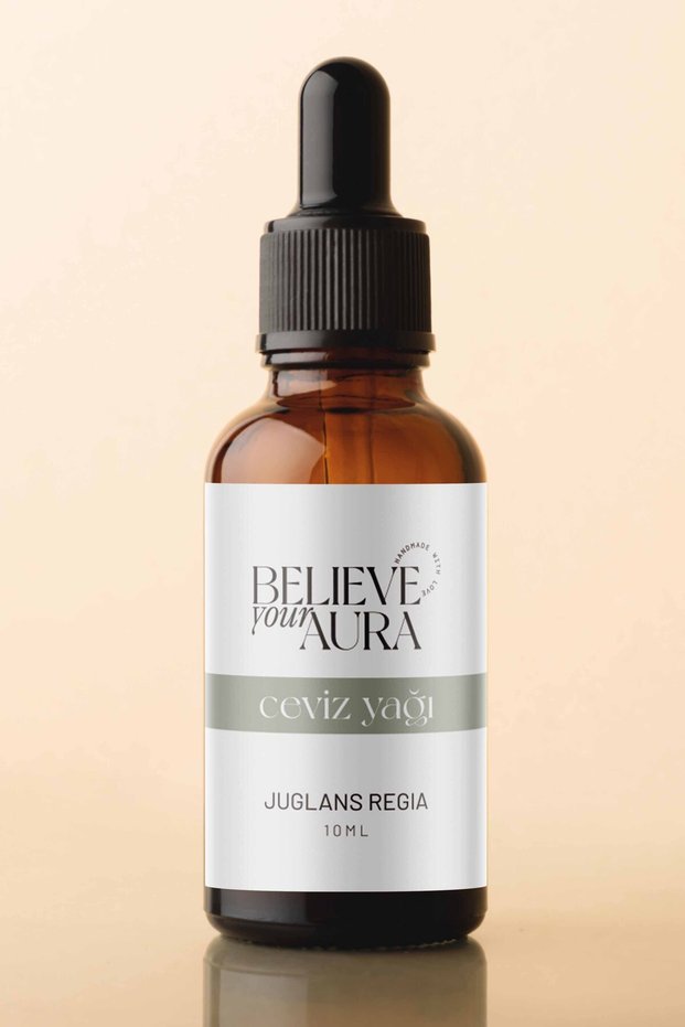 Walnut Oil - 100% Pure and Natural Skin Repairing and Revitalizing Skin and Hair Care Oil - 10 ml