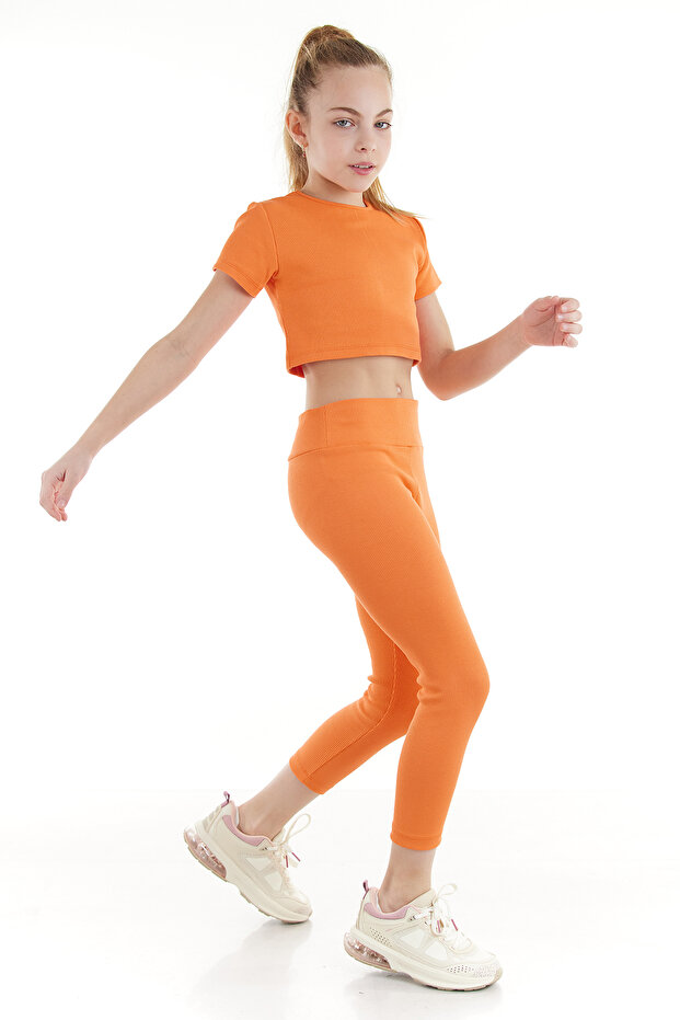 Basic Capri Tshirt Takım - 1