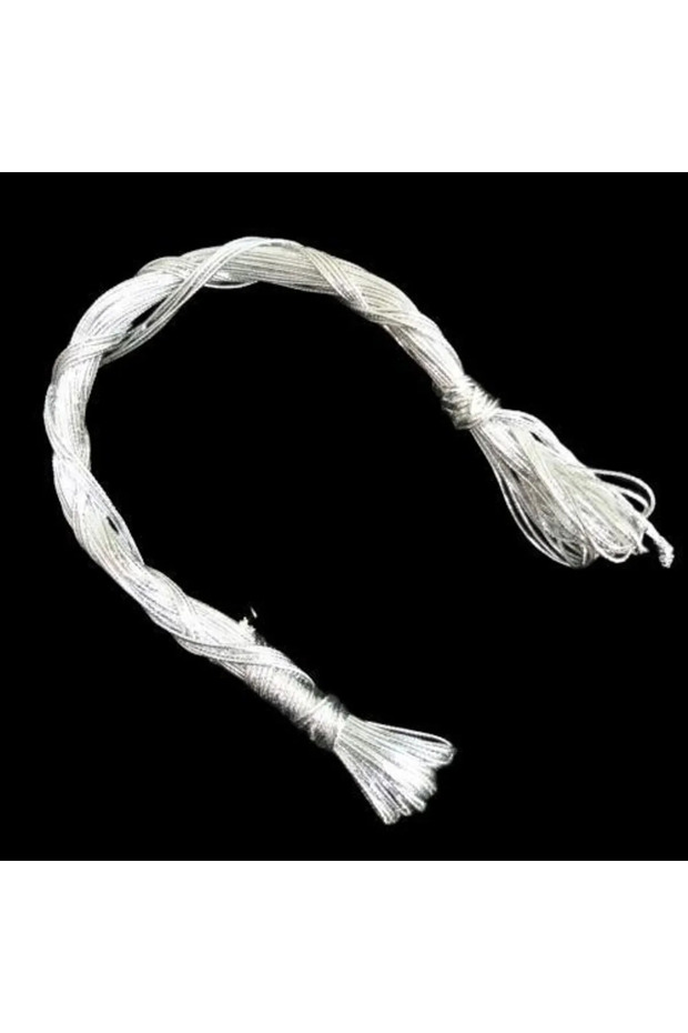 35 Meters Packaging Thread Silver Colored Monofil Sim Thread - 1