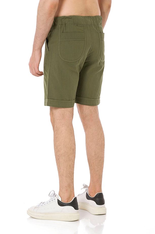 ERKEK KETEN BERMUDA ŞORT - 5010 - 5