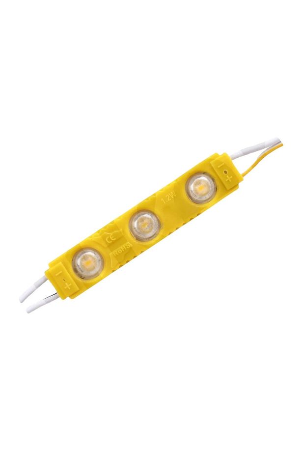 Modül Led Mercekli 1.2 Watt 12v - Amber Renk - 1