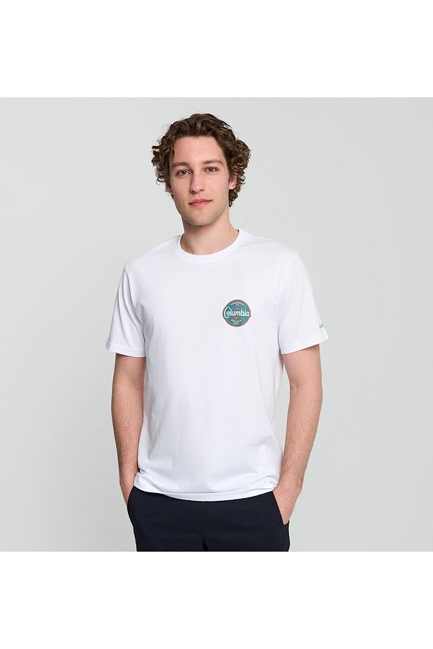CSC Button Stamp Scripted Erkek Kısa Kollu T-Shirt - 6