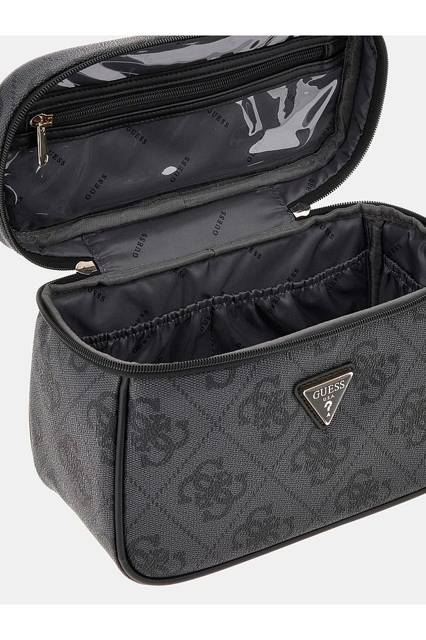 BERTA TOILETRY TRAIN CASE Kadın Antrasit Makyaj Çantası TWOB8688039-CLO - 3