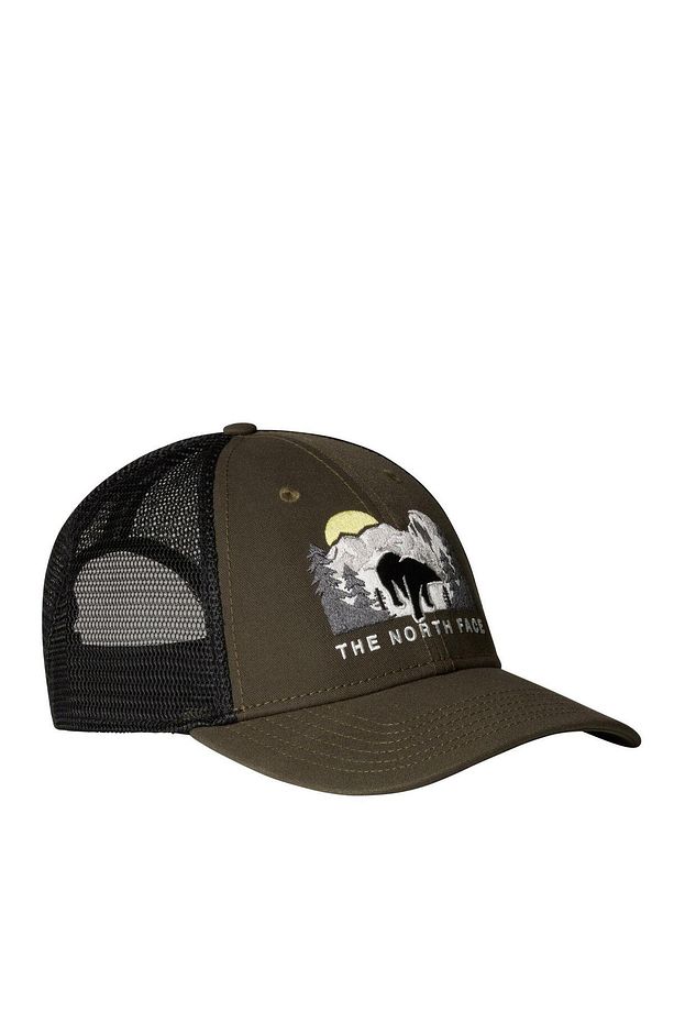 EMBROIDERED MUDDER TRUCKER Şapka NF0A7WH3YHO1 Yeşil-STD - 1