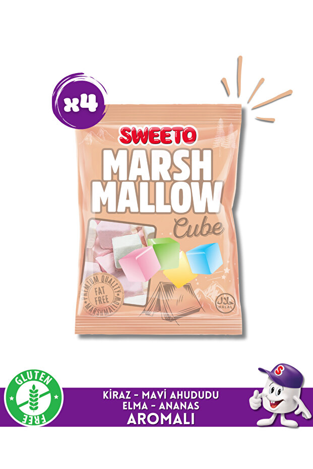 Marshmallow Cube 140grx4 - 1