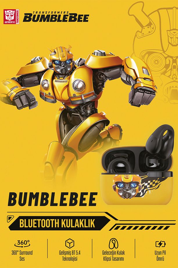 BumbleBee Bluetooth Kulaklık/ Sarı - 1