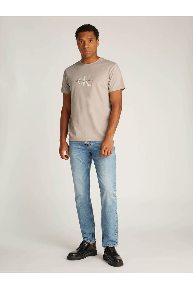 DISTRESSED MONOLOGO TEE - 1