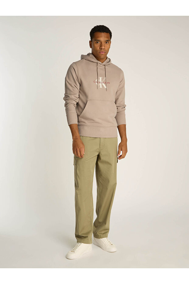 DISTRESSED MONOLOGO HOODIE - 1