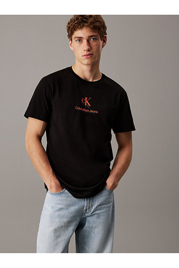 Erkek Shadow Logo T-shirt - 1