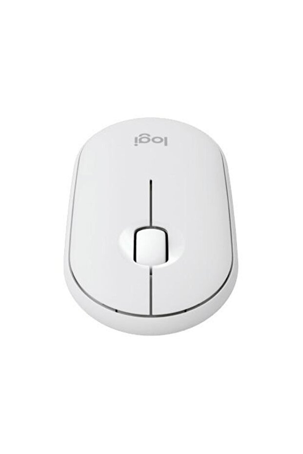 Mouse wireless Logitech Pebble 2 M350s, bluetooth, dongleless, Alb - 2