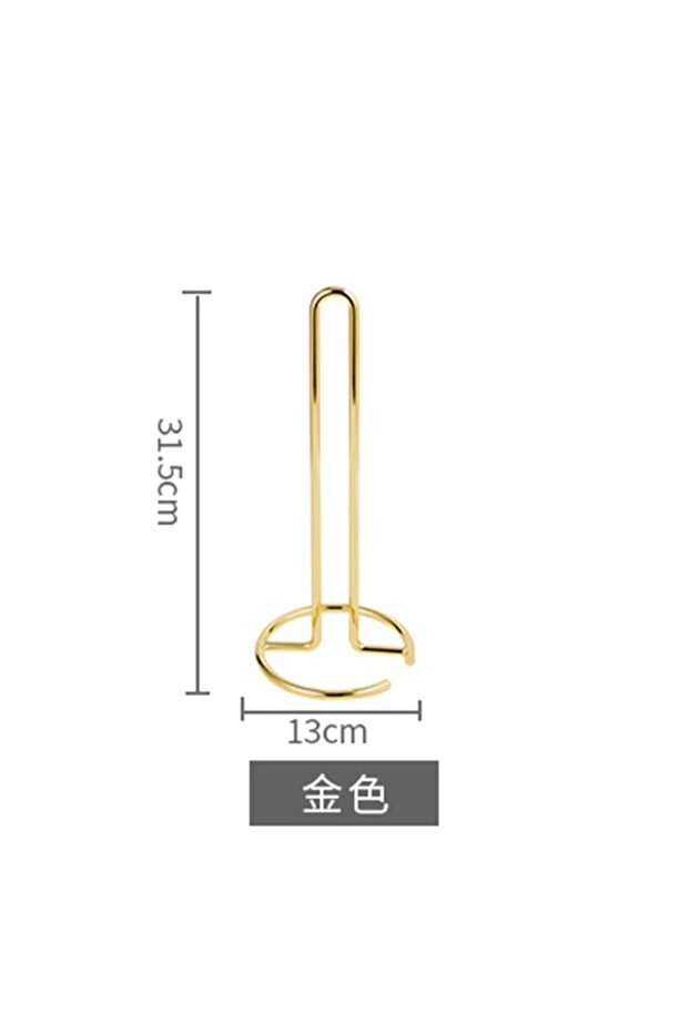 استاند مناديل رول ذهبي - 2