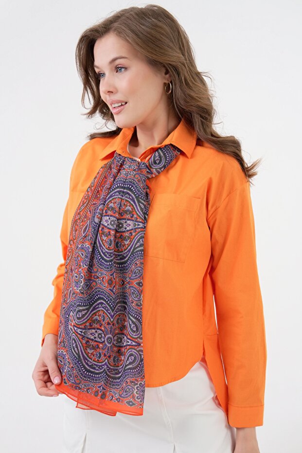 وشاح بنمط عرقي-KF002 - 4