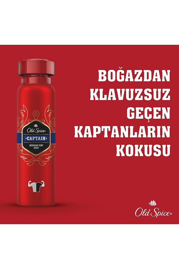Captain Sprey Deodorant 150 Ml- - 4
