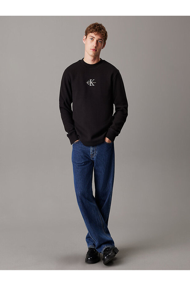 MONOLOGO WAFFLE TEE - 4