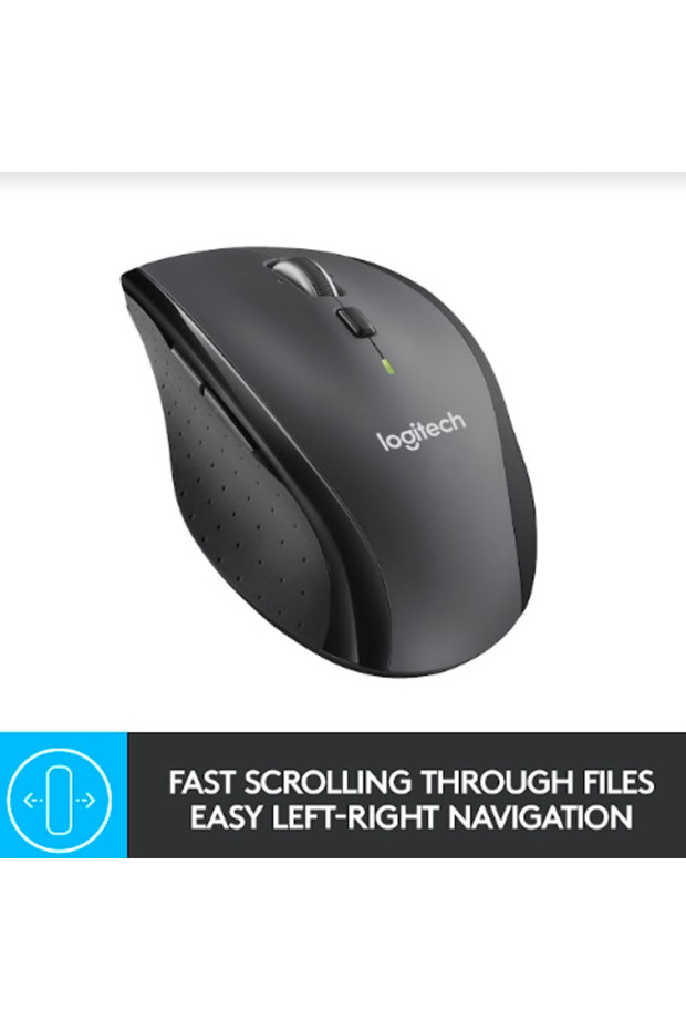 Mouse wireless Logitech Marathon M705, USB, 1000 DPI (Negru) - 6