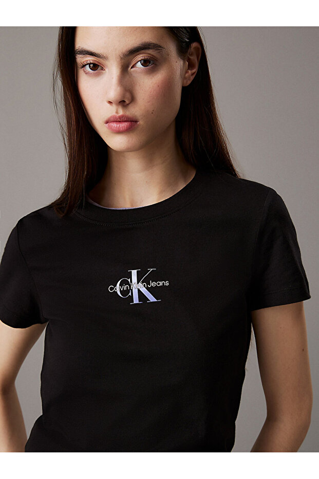 Kadın Gradient Monologo T-shirt - 3