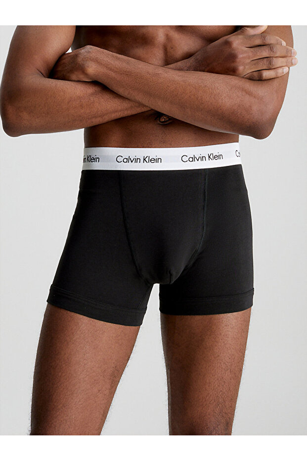 Erkek 3’Lü Trunk Boxer Seti - Cotton Stretch - 2