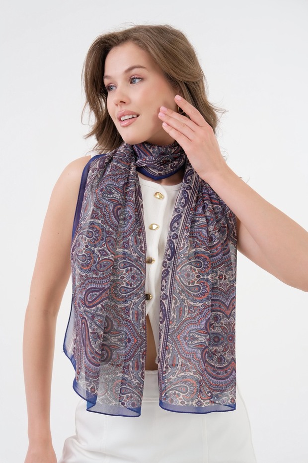 وشاح بنمط عرقي-KF002 - 1